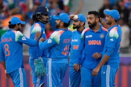 India Defeats New Zealand by 44 Runs to Top Group A in Champions Trophy 2025