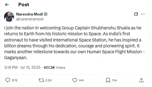 modi (x) post