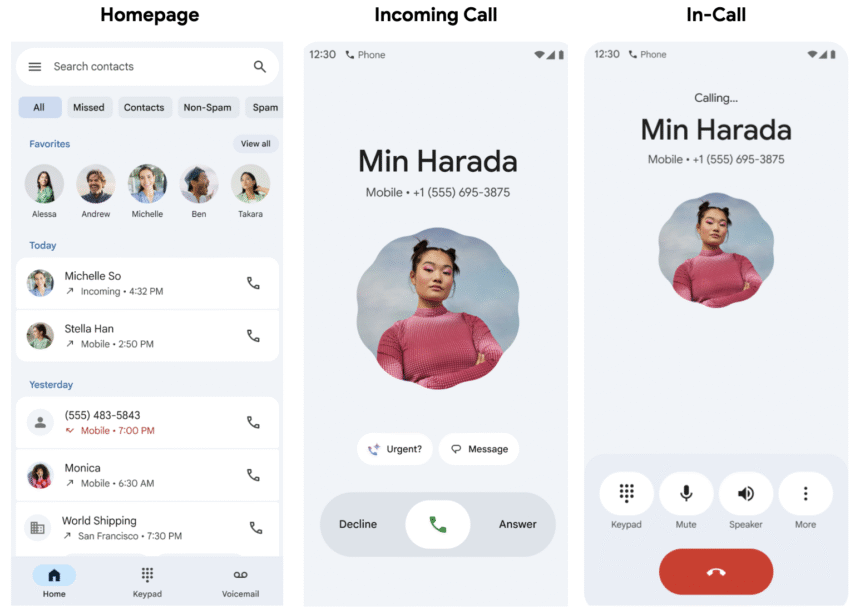 Google Phone App Gets a Fresh Look With Material 3 Update in India